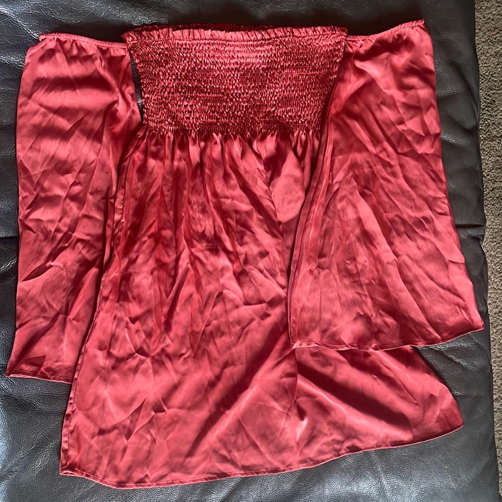 Mumu Satin Dress